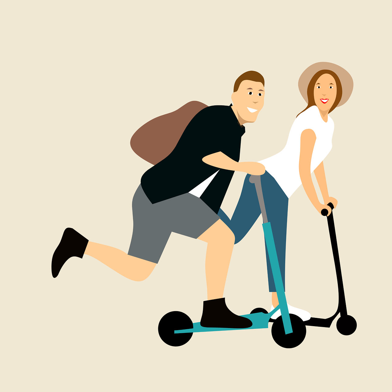 together and happy, wife and husband, cartoon character-2948319.jpg